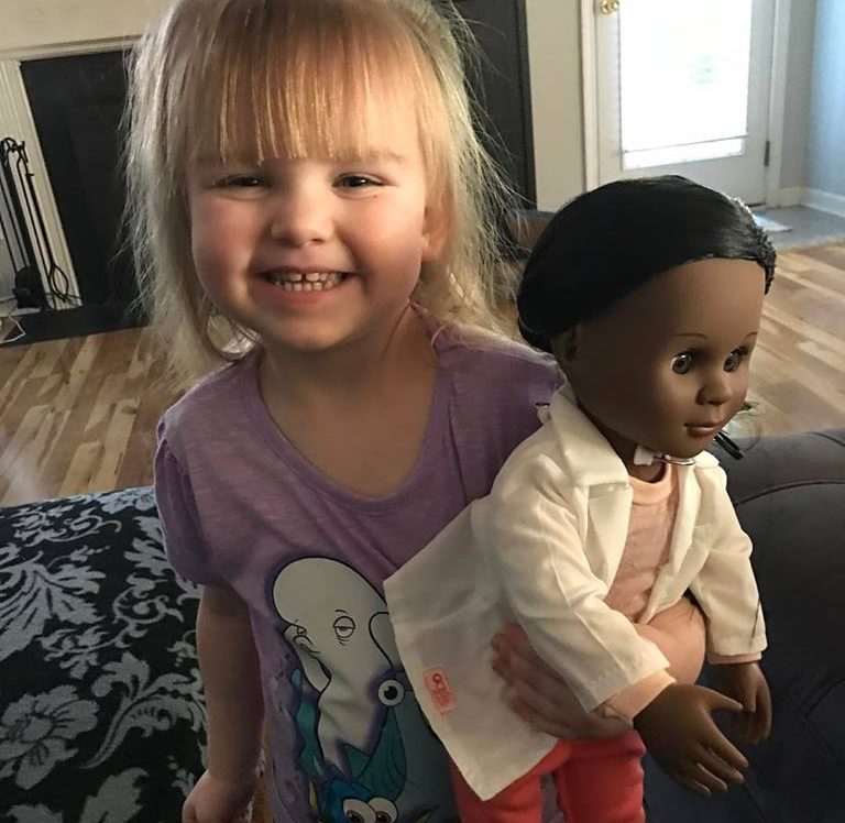 Brave Sophia Benner Explains Black Doll Purchase